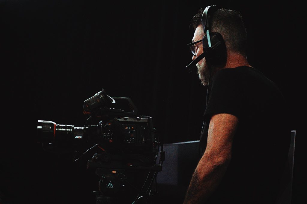 Keiran, een van de twee camera mannen van de dag.