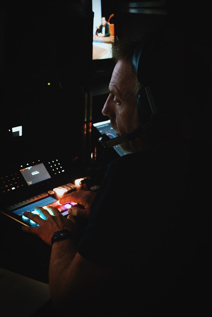 Berko, Behind The Scenes aan het werk.